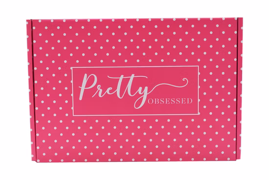 Cor do logotipo personalizado Exibição de papelão ondulado Presente Cosmético Embalagem Envio Mailer Armazenamento Papel mais grosso Embalagem para presente Caixa postal